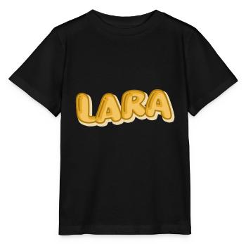 Vacances Lara - T-shirt bio MINI CREATOR Stanley/Stella Enfant - noir - Devant - Mikhail (115cm)