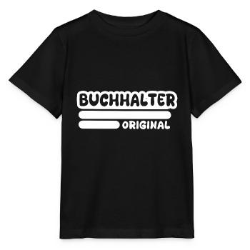 Buchhalter - Stanley/Stella Kinder T-Shirt MINI CREATOR  - Schwarz - Vorne - Mikhail (115cm)