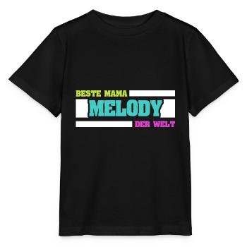 Melody as Mother - Stanley/Stella MINI CREATOR Kids’ T-Shirt - black - Front - Mikhail (115cm)