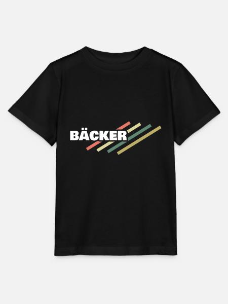 Arbeitsplatz Bäcker - Stanley/Stella Kinder T-Shirt MINI CREATOR - Schwarz