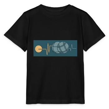Petanque Petanque Geschenke für einen Petanque - Stanley/Stella Kinder T-Shirt MINI CREATOR  - Schwarz - Vorne - Mikhail (115cm)
