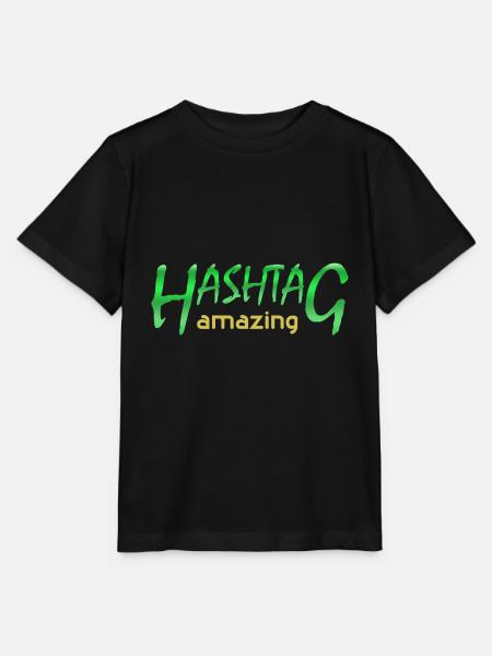 amazing - Stanley/Stella Kinder T-Shirt MINI CREATOR  - Schwarz