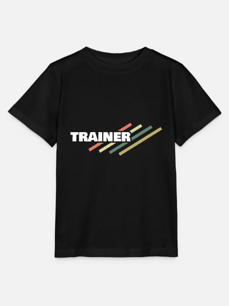 Arbeitsplatz Trainer - Stanley/Stella Kinder T-Shirt MINI CREATOR - Schwarz