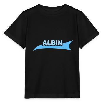 First name Albin - Stanley/Stella MINI CREATOR Kids’ T-Shirt - black - Front - Mikhail (115cm)