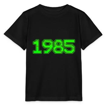 Computers 1985 - Stanley/Stella MINI CREATOR Kids’ T-Shirt - black - Front - Mikhail (115cm)
