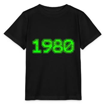 Computer 1980 - Stanley/Stella MINI CREATOR Kids’ T-Shirt - black - Front - Mikhail (115cm)