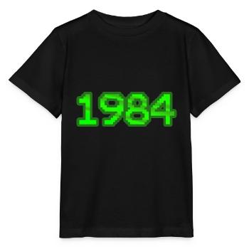 Computer 1984 - Stanley/Stella MINI CREATOR Kids’ T-Shirt - black - Front - Mikhail (115cm)