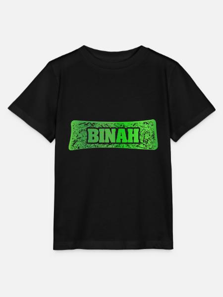 Geschenk für Binah - Stanley/Stella Kinder T-Shirt MINI CREATOR - Schwarz