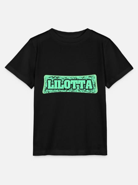 Geschenk für Lilotta - Stanley/Stella Kinder T-Shirt MINI CREATOR - Schwarz