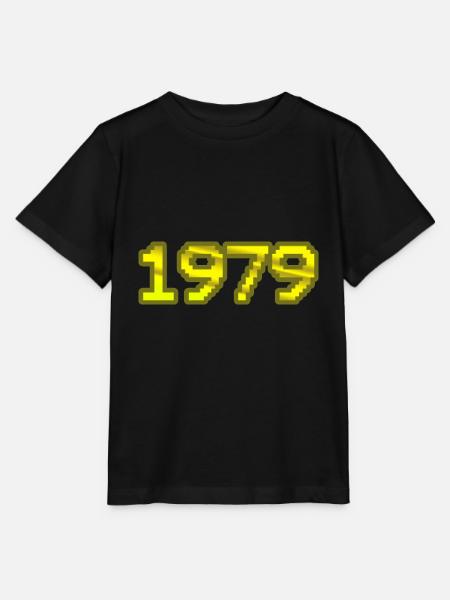 1979 - Stanley/Stella Kinder T-Shirt MINI CREATOR - Schwarz