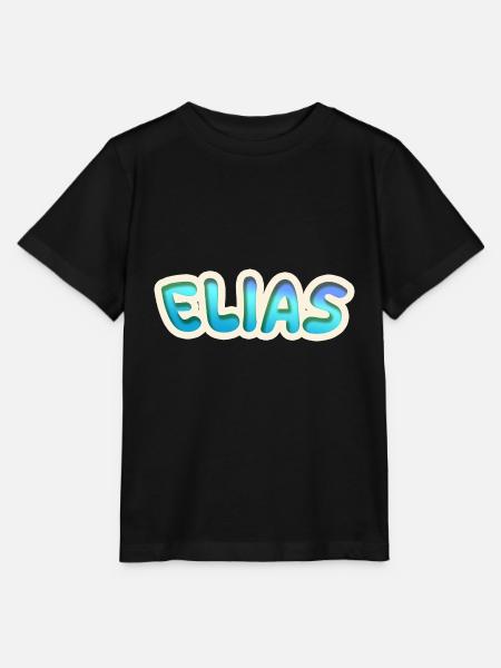 Geschenk für Elias - Stanley/Stella Kinder T-Shirt MINI CREATOR - Schwarz