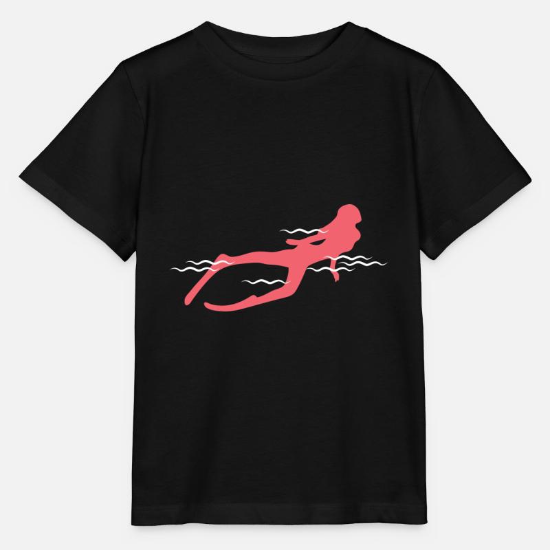Plongée - T-shirt bio MINI CREATOR Stanley/Stella Enfant - noir