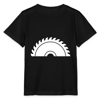 Menuisiers - T-shirt bio MINI CREATOR Stanley/Stella Enfant - noir - Devant - Mikhail (115cm)