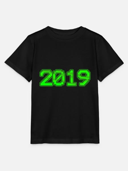 2019 2019 - Stanley/Stella Kinder T-Shirt MINI CREATOR  - Schwarz