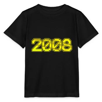 Nerd 2008 - Stanley/Stella Kinder T-Shirt MINI CREATOR  - Schwarz - Vorne - Mikhail (115cm)