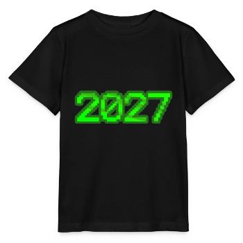 2027 - Stanley/Stella Kinder T-Shirt MINI CREATOR  - Schwarz - Vorne - Mikhail (115cm)