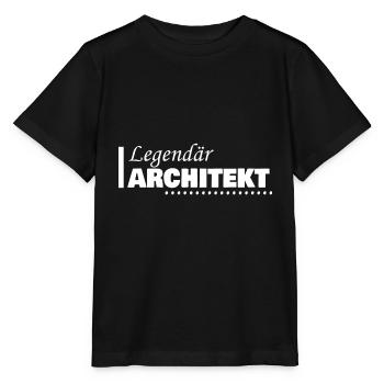 Architect as a profession - Stanley/Stella MINI CREATOR Kids’ T-Shirt - black - Front - Mikhail (115cm)