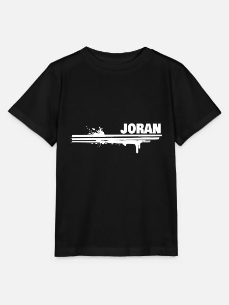 Farbklecks Joran - Stanley/Stella Kinder T-Shirt MINI CREATOR - Schwarz