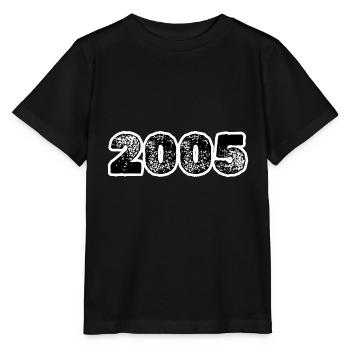 Year 2005 - Stanley/Stella MINI CREATOR Kids’ T-Shirt - black - Front - Mikhail (115cm)