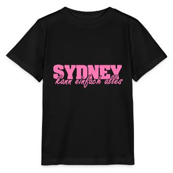 Sydney - Stanley/Stella MINI CREATOR Kids’ T-Shirt - black - Front - Mikhail (115cm)