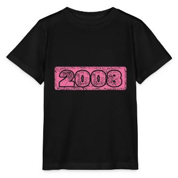 2008 2008 - T-shirt bio MINI CREATOR Stanley/Stella Enfant - noir - Devant - Mikhail (115cm)