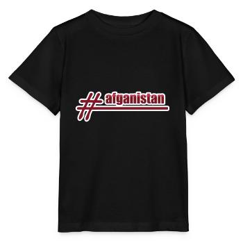 Afghanistan - T-shirt bio MINI CREATOR Stanley/Stella Enfant - noir - Devant - Mikhail (115cm)