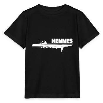 Hennes - Stanley/Stella Kinder T-Shirt MINI CREATOR  - Schwarz - Vorne - Mikhail (115cm)