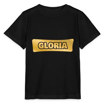 First name Gloria - Stanley/Stella MINI CREATOR Kids’ T-Shirt - black - Front - Mikhail (115cm)
