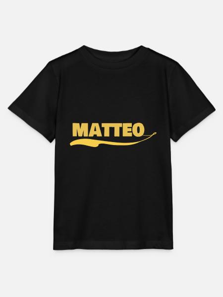 matteo matteo - Stanley/Stella Kinder T-Shirt MINI CREATOR - Schwarz