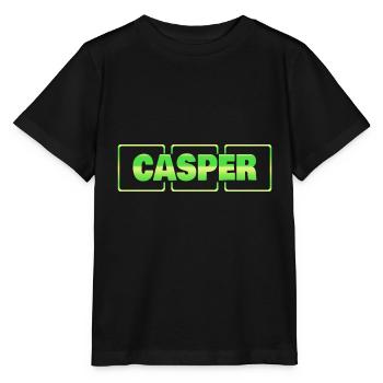 Casper als Geschenkidee - Stanley/Stella Kinder T-Shirt MINI CREATOR  - Schwarz - Vorne - Mikhail (115cm)