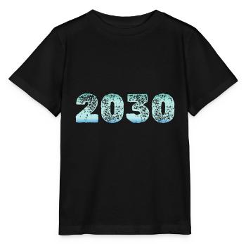 Froid 2030 - T-shirt bio MINI CREATOR Stanley/Stella Enfant - noir - Devant - Mikhail (115cm)