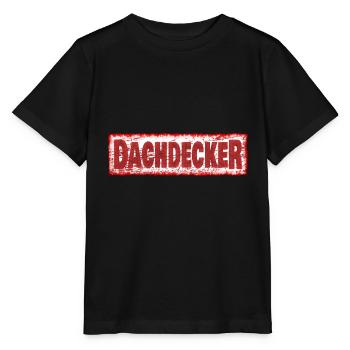 Job Dachdecker - Stanley/Stella Kinder T-Shirt MINI CREATOR  - Schwarz - Vorne - Mikhail (115cm)