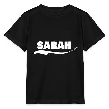 First name sarah - Stanley/Stella MINI CREATOR Kids’ T-Shirt - black - Front - Mikhail (115cm)