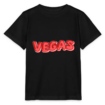 Urlaub Vegas - Stanley/Stella Kinder T-Shirt MINI CREATOR  - Schwarz - Vorne - Mikhail (115cm)