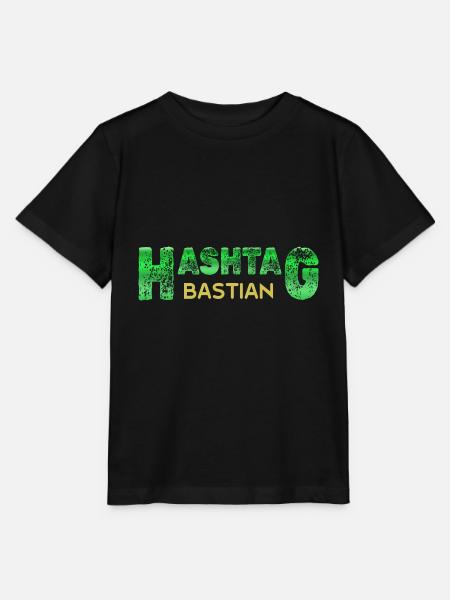 Vorname Bastian - Stanley/Stella Kinder T-Shirt MINI CREATOR - Schwarz