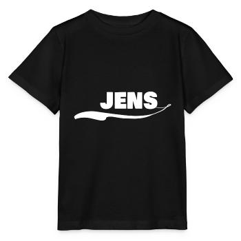 Jens as a first name - Stanley/Stella MINI CREATOR Kids’ T-Shirt - black - Front - Mikhail (115cm)