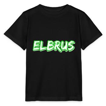 Trekking Elbrouz - T-shirt bio MINI CREATOR Stanley/Stella Enfant - noir - Devant - Mikhail (115cm)
