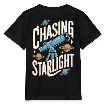Teleskop Astronomie Astrofotografie - Stanley/Stella Kinder T-Shirt MINI CREATOR  - Schwarz - Vorne - Mikhail (115cm)