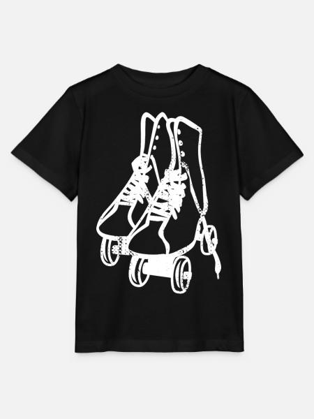 Retro Rollschuhe - Stanley/Stella Kinder T-Shirt MINI CREATOR  - Schwarz
