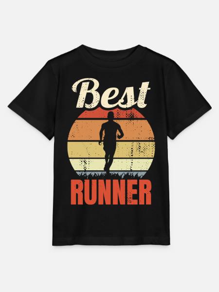 Bester Jogger - Stanley/Stella T-shirt MINI CREATOR til børn - sort