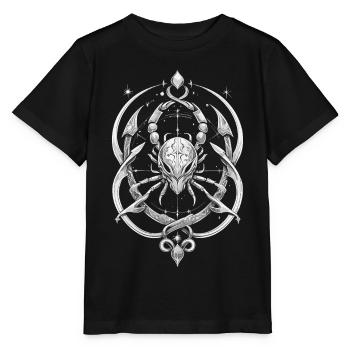 Standard-Vektor-Logo - Astrologische Spiele - Stanley/Stella Kinder T-Shirt MINI CREATOR  - Schwarz - Vorne - Mikhail (115cm)