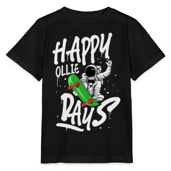 Skateboard Skate Skater - T-shirt bio MINI CREATOR Stanley/Stella Enfant - noir - Devant - Mikhail (115cm)