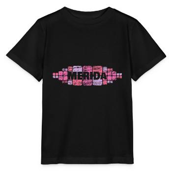 Merida als Mutti - Stanley/Stella Kinder T-Shirt MINI CREATOR  - Schwarz - Vorne - Mikhail (115cm)