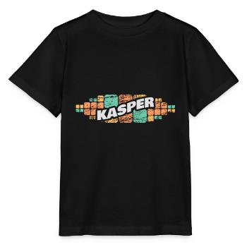 Geschenk für Kasper - Stanley/Stella Kinder T-Shirt MINI CREATOR  - Schwarz - Vorne - Mikhail (115cm)
