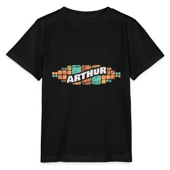 Arthur - Stanley/Stella MINI CREATOR Kids’ T-Shirt - black - Front - Mikhail (115cm)