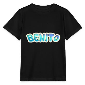 Benito comme métier - T-shirt bio MINI CREATOR Stanley/Stella Enfant - noir - Devant - Mikhail (115cm)