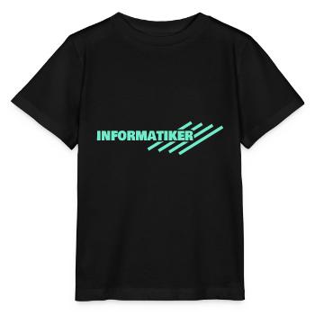 Computer scientist - Stanley/Stella MINI CREATOR Kids’ T-Shirt - black - Front - Mikhail (115cm)