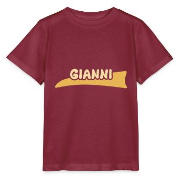 Cadeau pour Gianni - T-shirt bio MINI CREATOR Stanley/Stella Enfant - bordeaux - Devant - Kain (125cm)