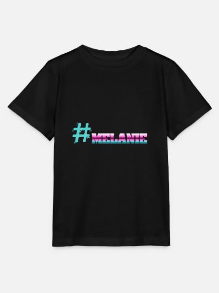 Cooler Melanie - Stanley/Stella Kinder T-Shirt MINI CREATOR  - Schwarz
