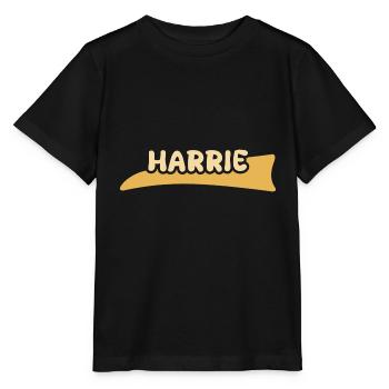 First name Harrie - Stanley/Stella MINI CREATOR Kids’ T-Shirt - black - Front - Mikhail (115cm)